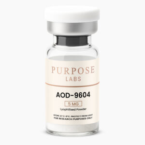 AOD-9604 5mg growth-hormone fragment research peptide vial – Purpose Labs Australia