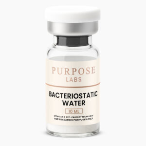 Bacteriostatic Water laboratory reconstitution water vial – Purpose Labs Australia