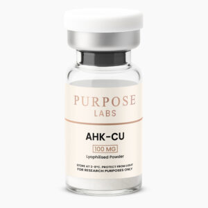 AHK-Cu 100mg copper tripeptide research product vial – Purpose Labs Australia